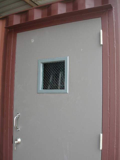 Shipping Container Doors and Windows