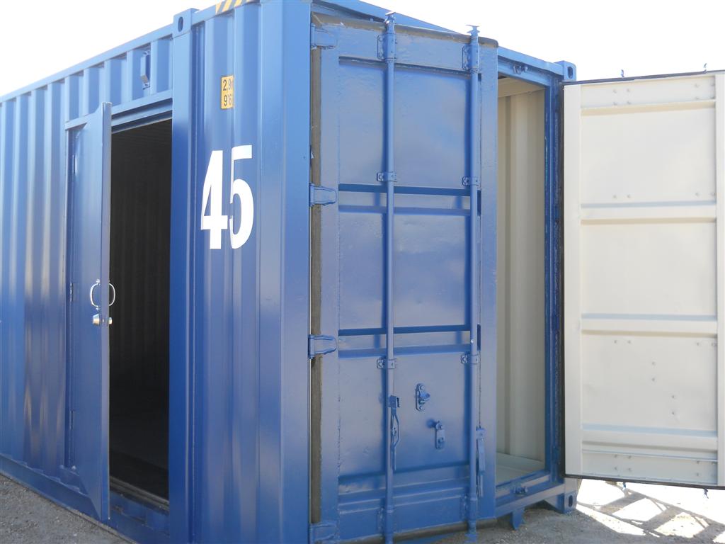 Installed Door on 45′