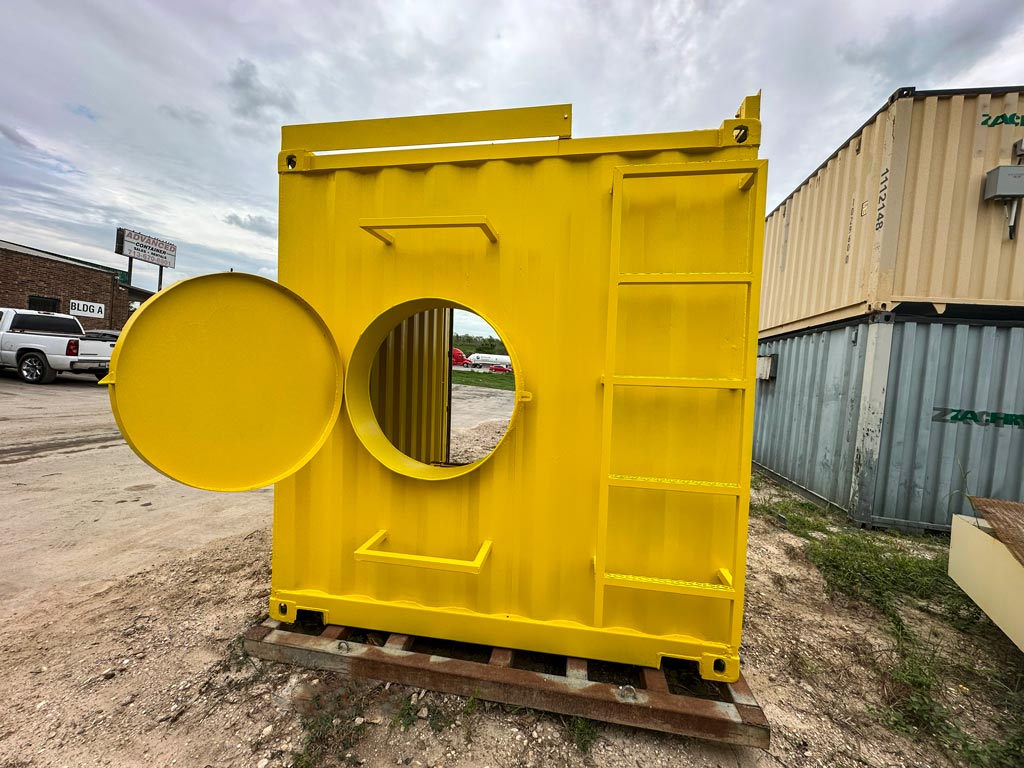 Mobile Confined Space Training Container, Modifications