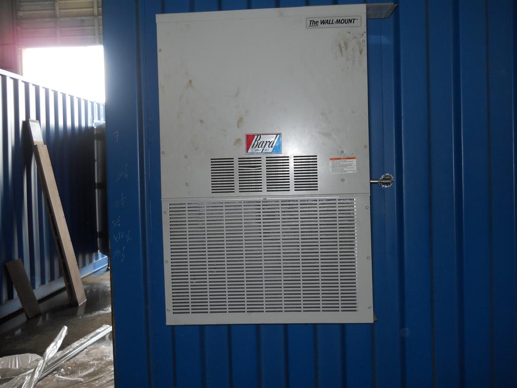 container with a/c & electrical