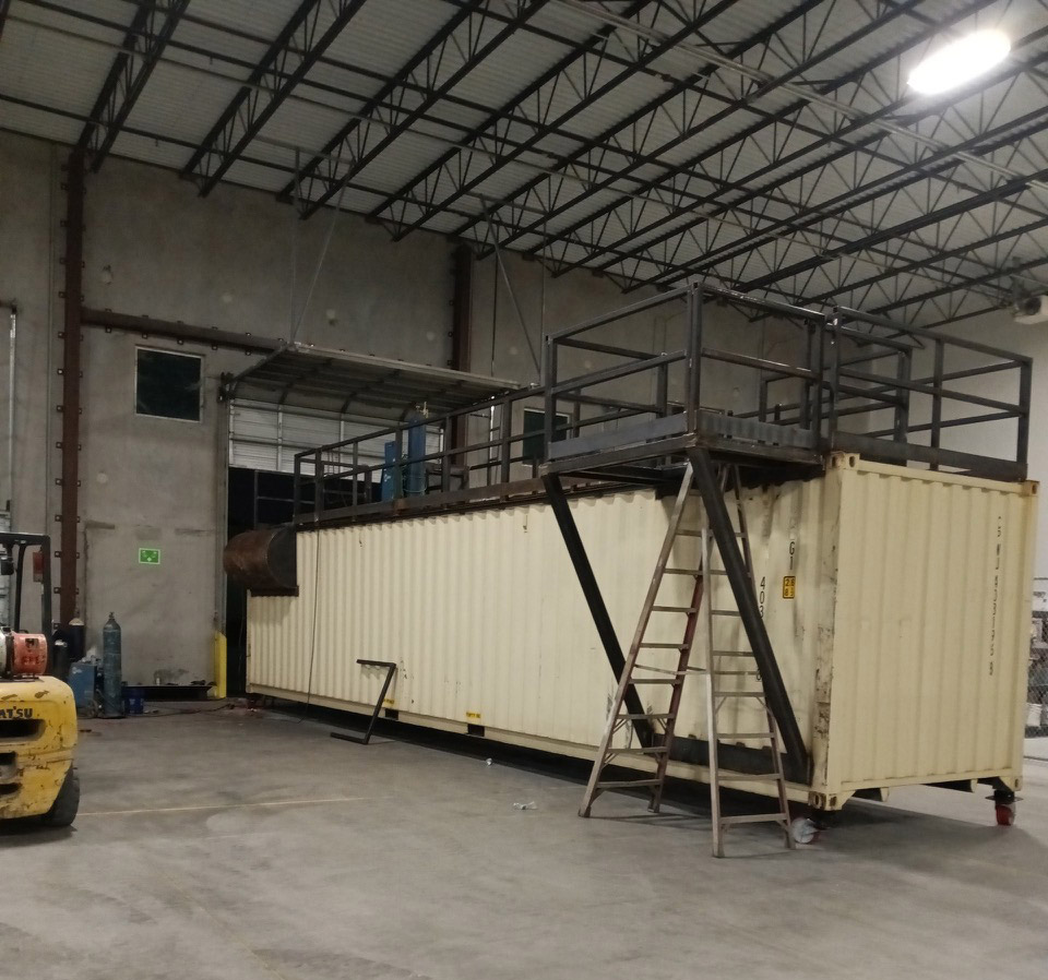 40ft container mod for training