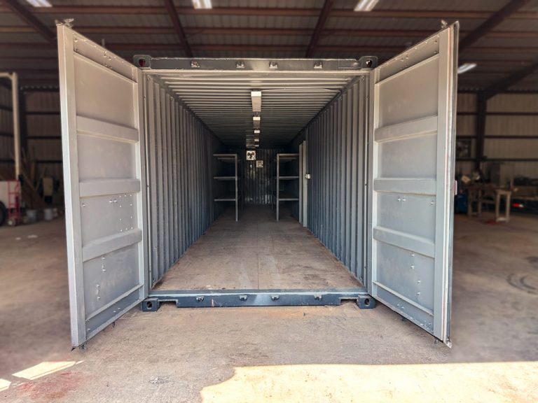 Storage Container with Shelving