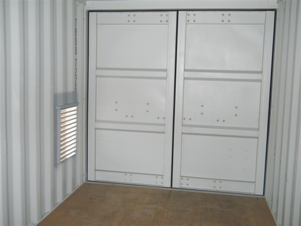 vent in a shipping container