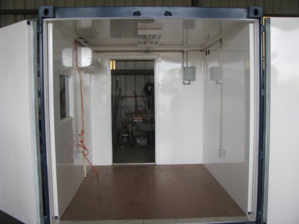 modified shipping container