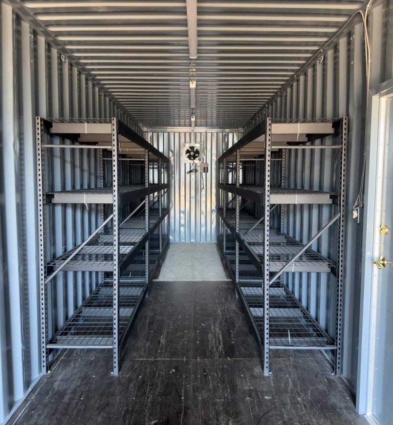 electrical shelves and door container mods