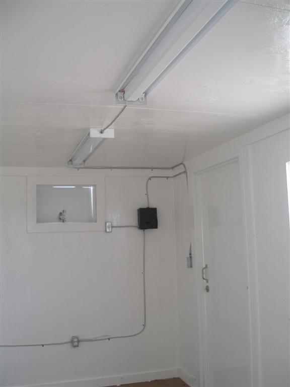 Mobile Office with custom electrical, custom container mods