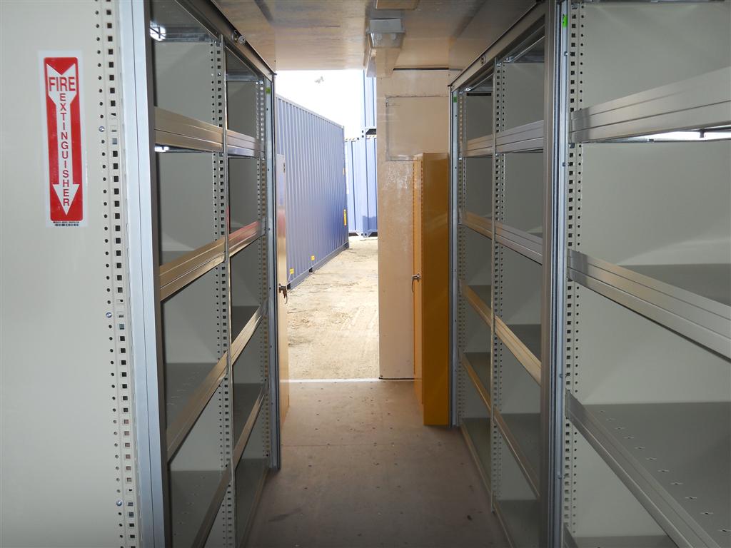 Storage Container Shelving