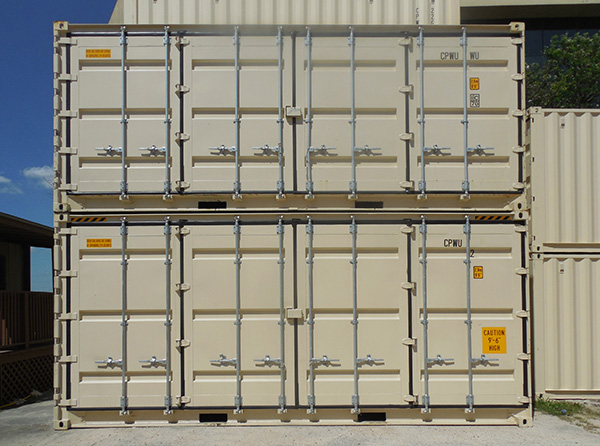 new 20ft open side container